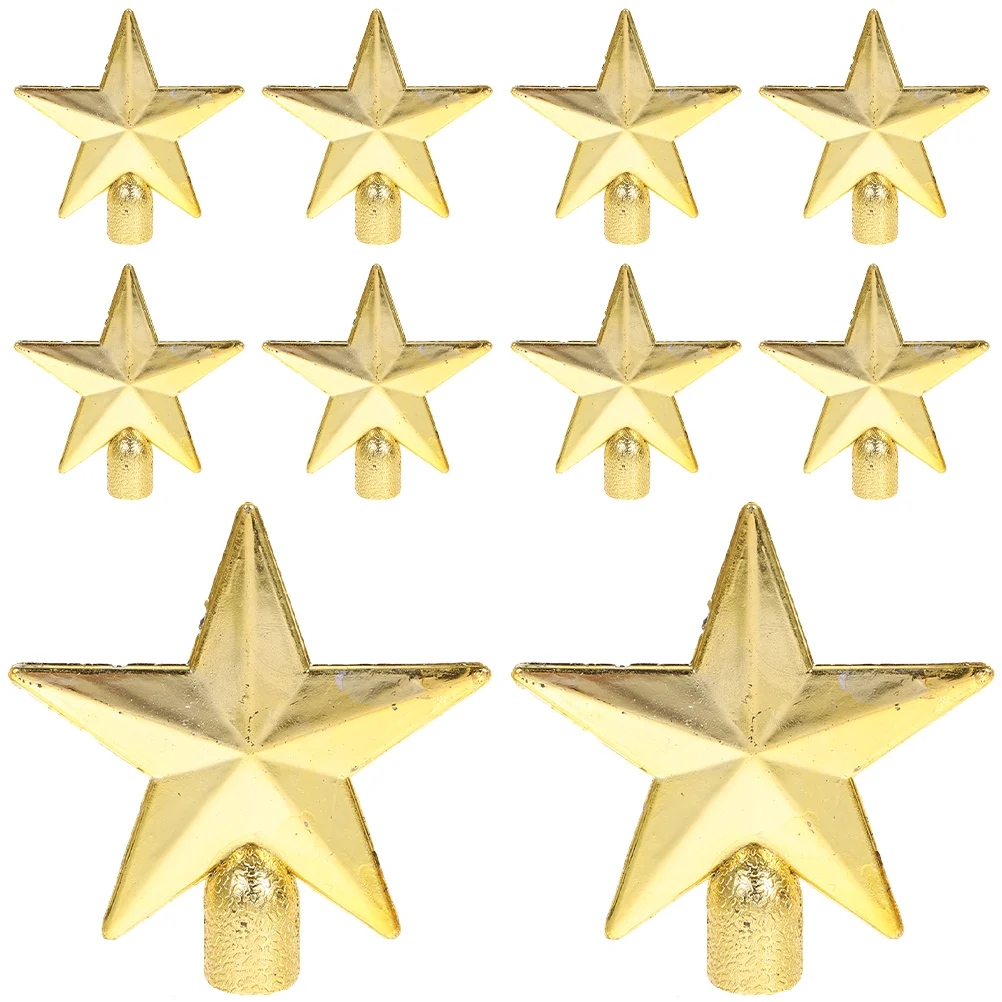 Christmas Tree Star Toppers Mini Golden Star Xmas Tree Finals Small Christmas Tree Decoration Xmas Winter Holiday Supplies
Christmas Tree Star Toppers Mini Golden Star Xmas Tree Finals Small Christmas Tree Decoration Xmas Winter Holiday Supplies