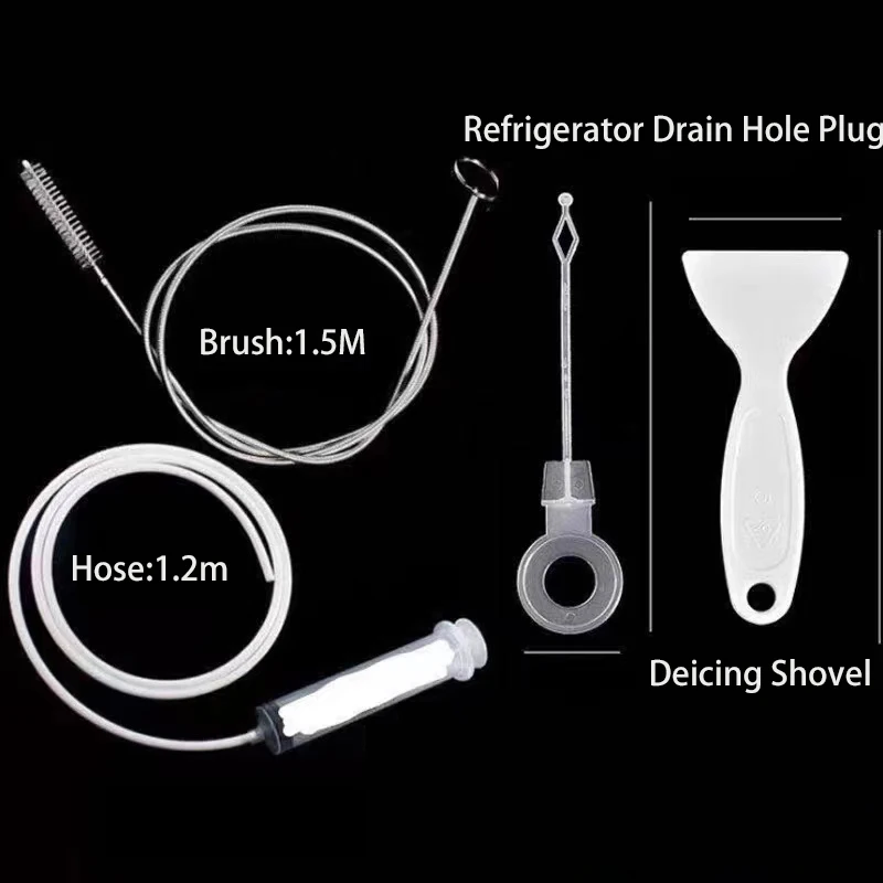 Generic 5pcs/set Refrigerator Drain Hole Clog Remover Cleaning Tools