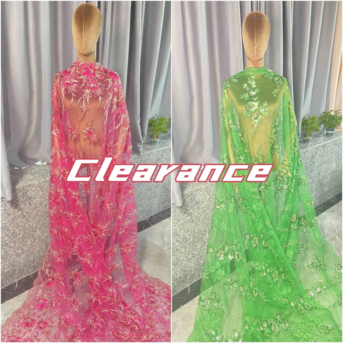 Nigerian Lace Fabric Pink African Sequins Lace Fabric 2023 High Quality Embroidered Green French Mesh Net Tulle Fabric 5Yards
Nigerian Lace Fabric Pink African Sequins Lace Fabric 2023 High Quality Embroidered Green French Mesh Net Tulle Fabric 5Yards