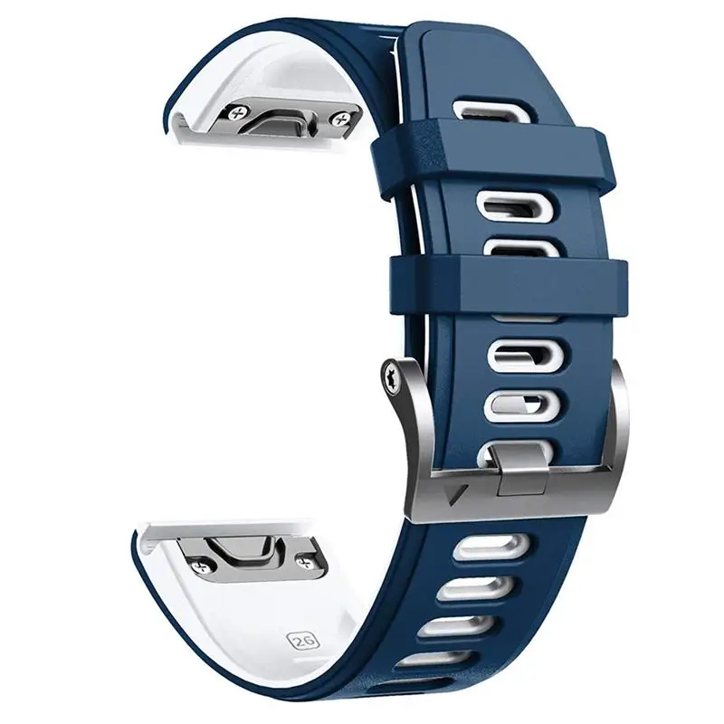 

HAODEE 26mm 22mm Silicone Quick Release Wrist Band For Garmin Fenix 7 7X 6X 6X Pro 5X 3 3HR Easyfit Watchband for Garmin Fenix