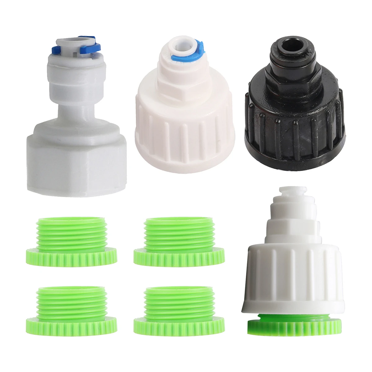 1/2"3/4" Female Thread To 1/4"Interface Slip-Lock Quick Joint Home Irrigation Atomization Cooling Nozzle Accessories White/Black
1/2"3/4" Female Thread To 1/4"Interface Slip-Lock Quick Joint Home Irrigation Atomization Cooling Nozzle Accessories White/Black