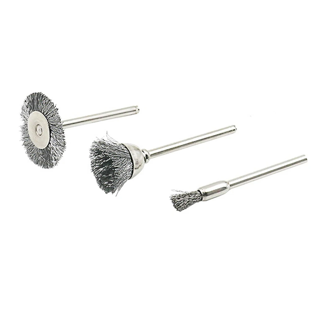 New Wire Brush Power Tool With Rod 3Pcs/Set Brushes Polishing Stainless Steel Steel Brush Wire Wheel Derusting
New Wire Brush Power Tool With Rod 3Pcs/Set Brushes Polishing Stainless Steel Steel Brush Wire Wheel Derusting