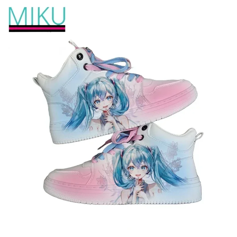 Кроссовки Kawaii Hatsune Miku, милые Мультяшные плюшевые сохраняющие тепло кроссовки, удобные дышащие повседневные спортивные туфли, Новинка
Кроссовки Kawaii Hatsune Miku, милые Мультяшные плюшевые сохраняющие тепло кроссовки, удобные дышащие повседневные спортивные туфли, Новинка