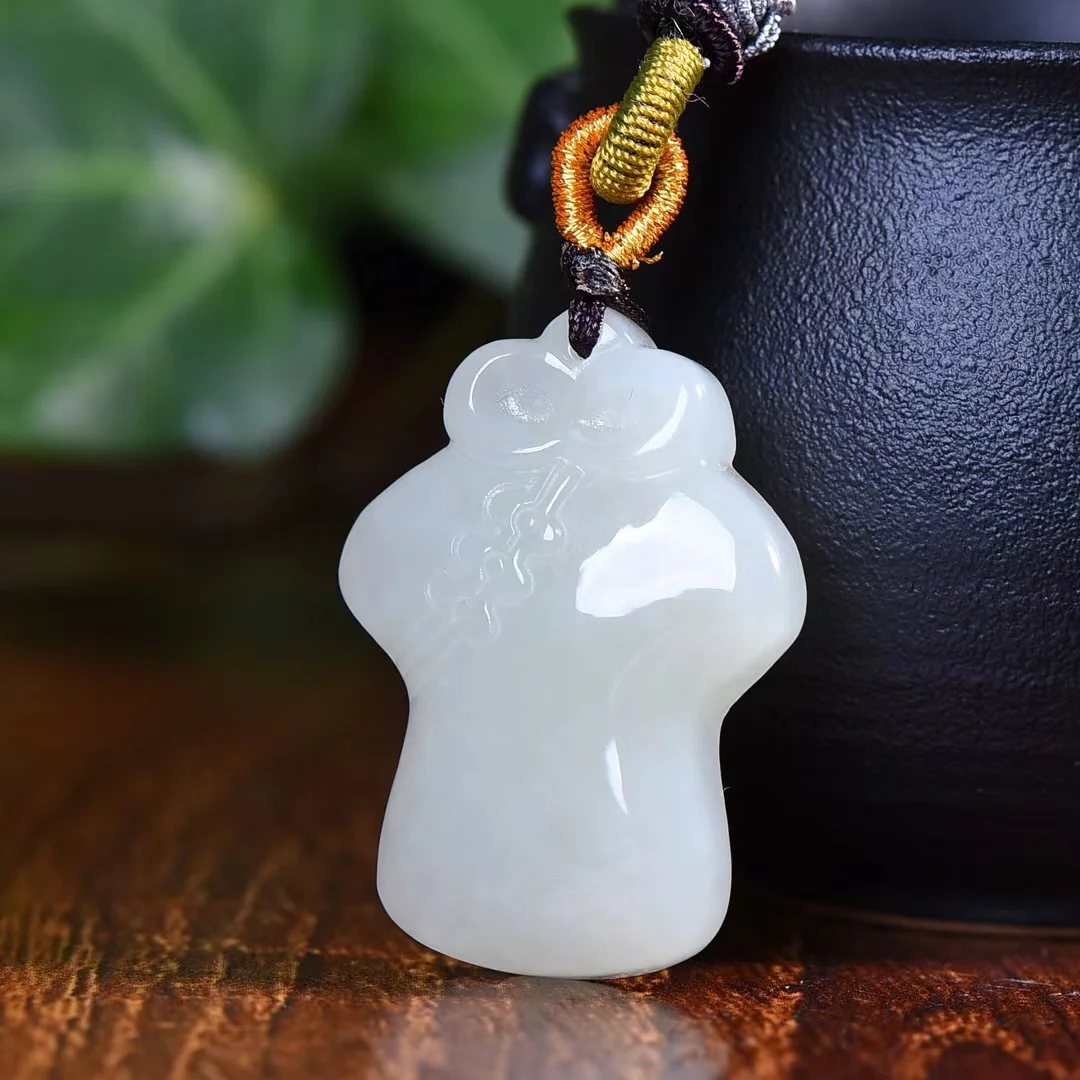 Изысканная подвеска Hetian из нефрита и богатства, ювелирные изделия 3280 #
Изысканная подвеска Hetian из нефрита и богатства, ювелирные изделия 3280 #