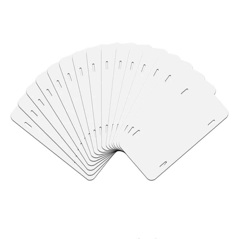 14Piece Sublimation License Plate Blanks, Automotive Sublimation License Plates Tag Thickness 0.65Mm Metal White
14Piece Sublimation License Plate Blanks, Automotive Sublimation License Plates Tag Thickness 0.65Mm Metal White