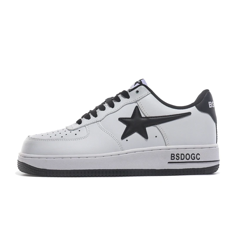 

2024 Designer Casual Shoes Low for men Sneakers Patent Leather Black White Blue Camouflage Skateboarding jogging Sports Star