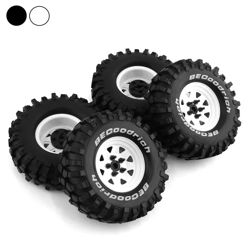 PigRC KKRC 4pcs 110mm Metal 1.9" Beadlock Wheel Rim Rubber Tire Set for 1/10 RC Crawler Car Traxxas TRX4 RC4WD D90 D110 Axial SC
PigRC KKRC 4pcs 110mm Metal 1.9" Beadlock Wheel Rim Rubber Tire Set for 1/10 RC Crawler Car Traxxas TRX4 RC4WD D90 D110 Axial SC