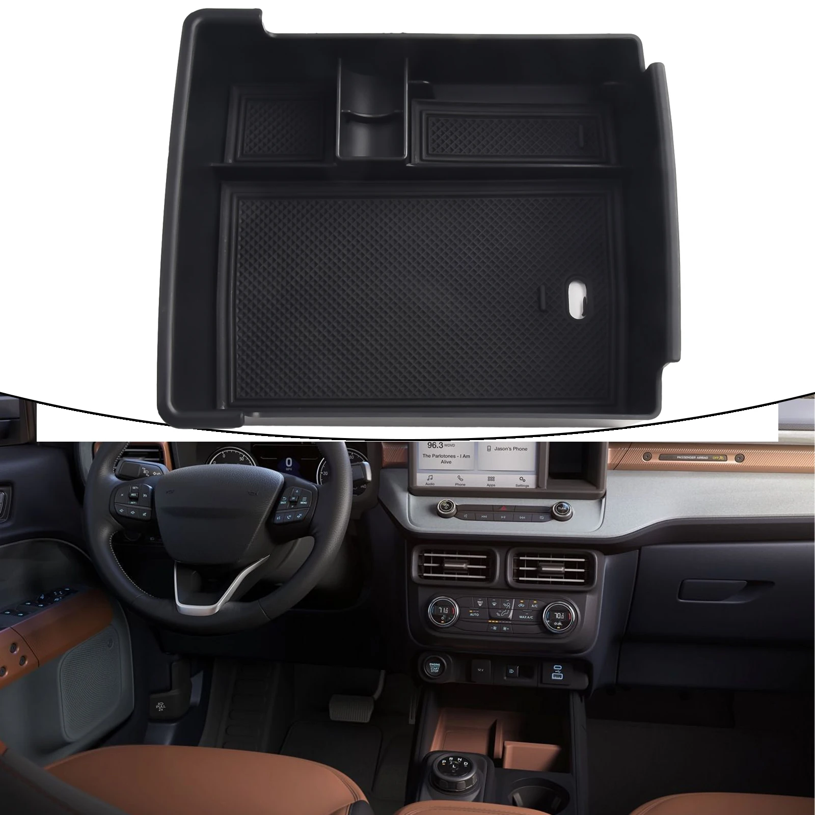 Organizer Tray Storage Box 1 Pc Anti Slip Mats Auto Parts Extra Storage Insert Tray For Ford Maverick 2022-2023
Organizer Tray Storage Box 1 Pc Anti Slip Mats Auto Parts Extra Storage Insert Tray For Ford Maverick 2022-2023