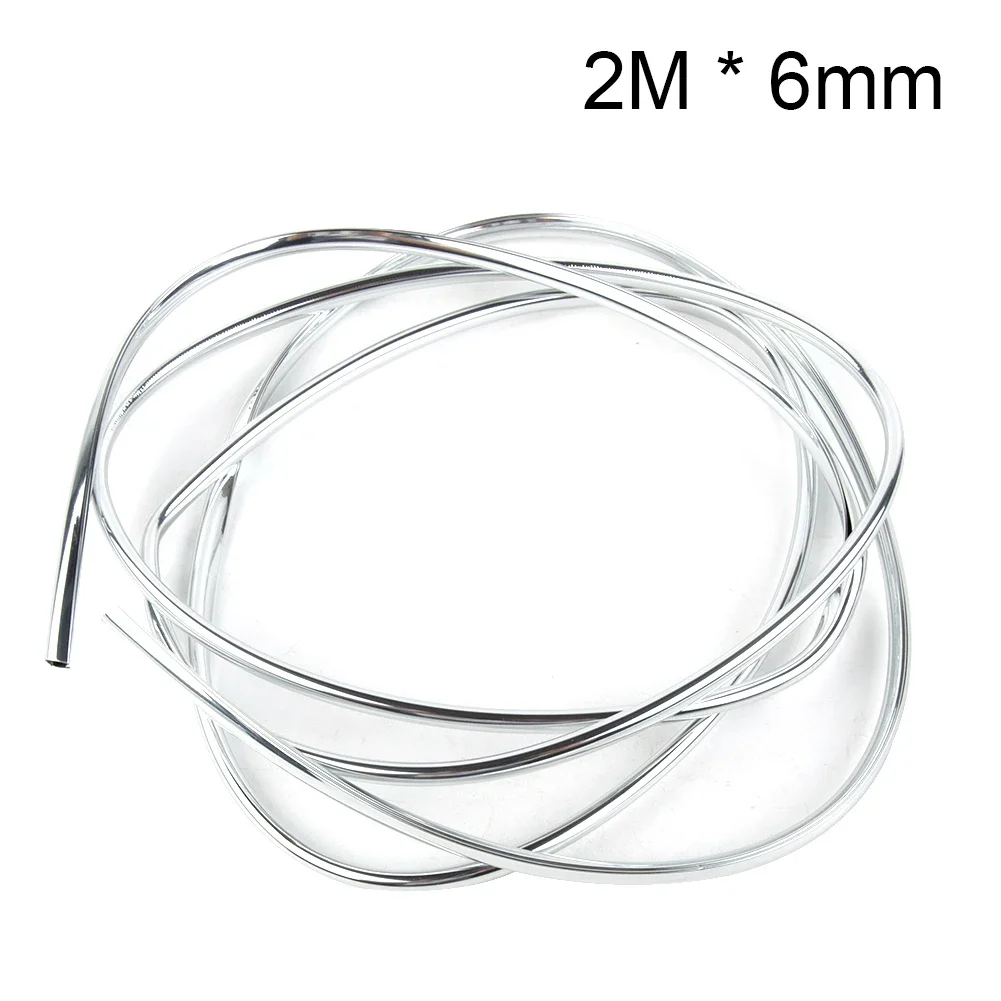 1 Roll 6mm X 2M Car Chrome Trim Moulding Car Door Edge Scratch Guard Protector Strip ABS+Chrome Auto Door Universal
1 Roll 6mm X 2M Car Chrome Trim Moulding Car Door Edge Scratch Guard Protector Strip ABS+Chrome Auto Door Universal