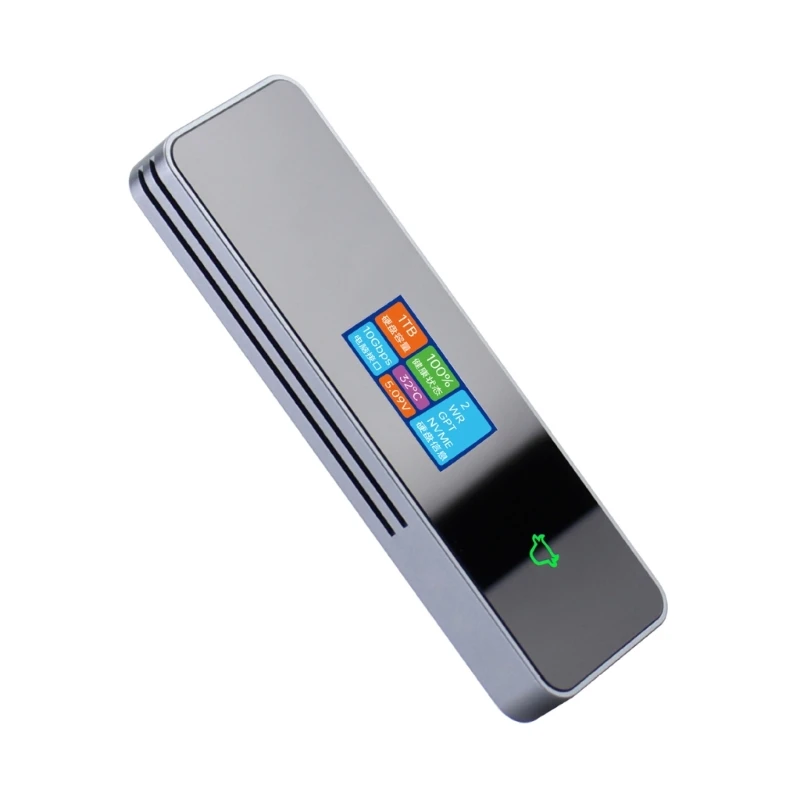 E56B Solids States Mobile NVMe/NGFF Aluminum Alloy Write Protections RGB Colorful Hard Disk Case for PC Laptop
E56B Solids States Mobile NVMe/NGFF Aluminum Alloy Write Protections RGB Colorful Hard Disk Case for PC Laptop