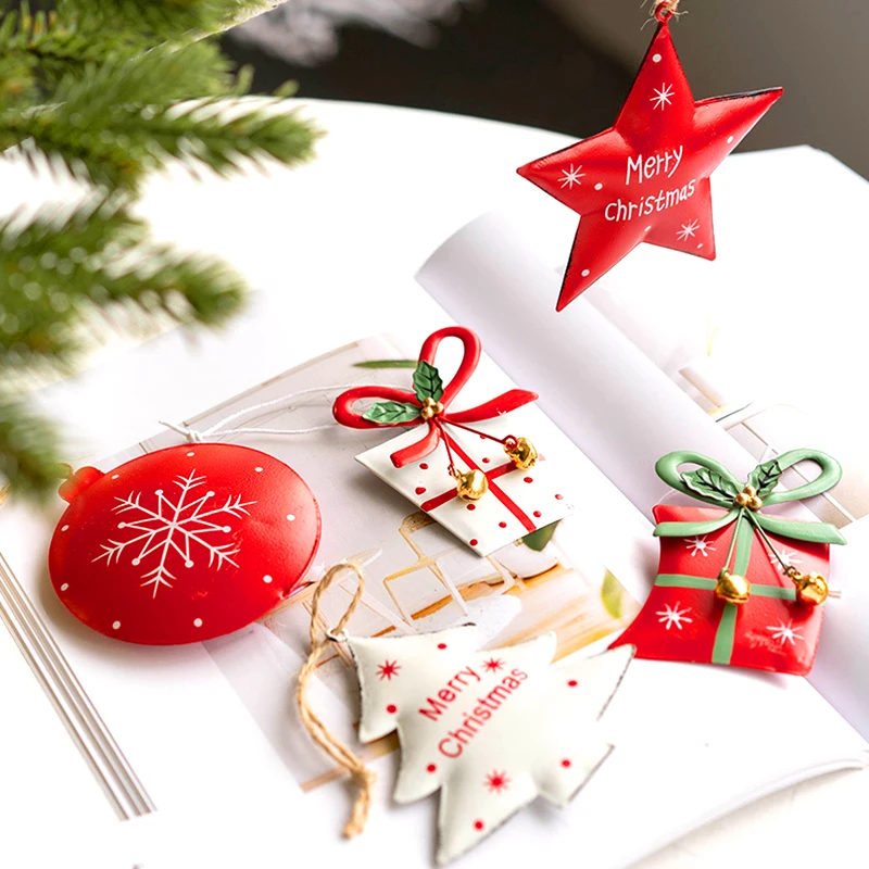 2023 Newest Christmas Ornament Handmade Painted Iron Christmas Tree Pendant New Year 2024 Xmas Gifts Navida Party Home Decor
2023 Newest Christmas Ornament Handmade Painted Iron Christmas Tree Pendant New Year 2024 Xmas Gifts Navida Party Home Decor