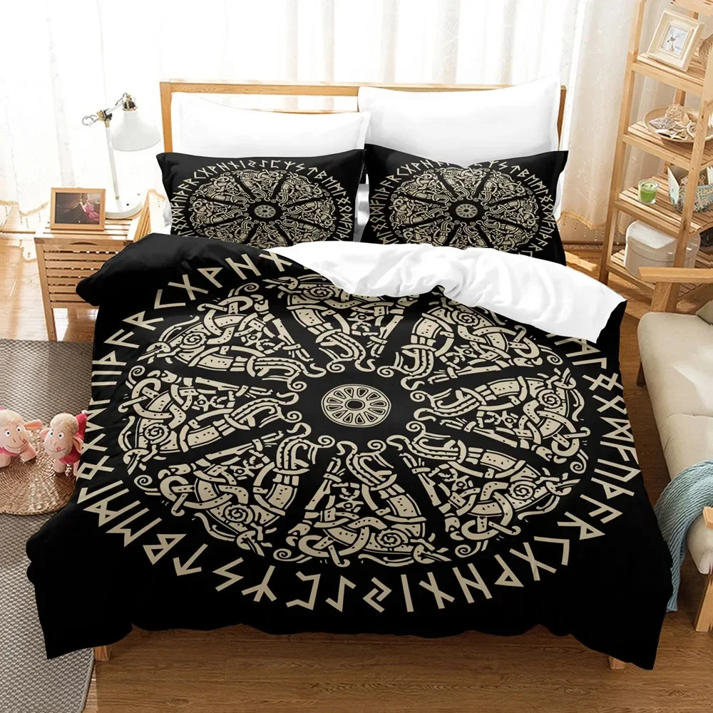 Набор пододеяльников Vegvisir, Комплект постельного белья с символом викингов, кельтский пододеяльник из микрофибры, скандинавские руны, покрывало King
Набор пододеяльников Vegvisir, Комплект постельного белья с символом викингов, кельтский пододеяльник из микрофибры, скандинавские руны, покрывало King