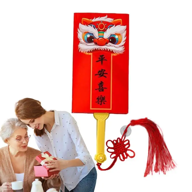 Chinese New Year Red Envelopes Wood Dragon 2024 Year Fan Shaped Red Pockets For Gifting Lucky Money To Friend & Family
Chinese New Year Red Envelopes Wood Dragon 2024 Year Fan Shaped Red Pockets For Gifting Lucky Money To Friend & Family