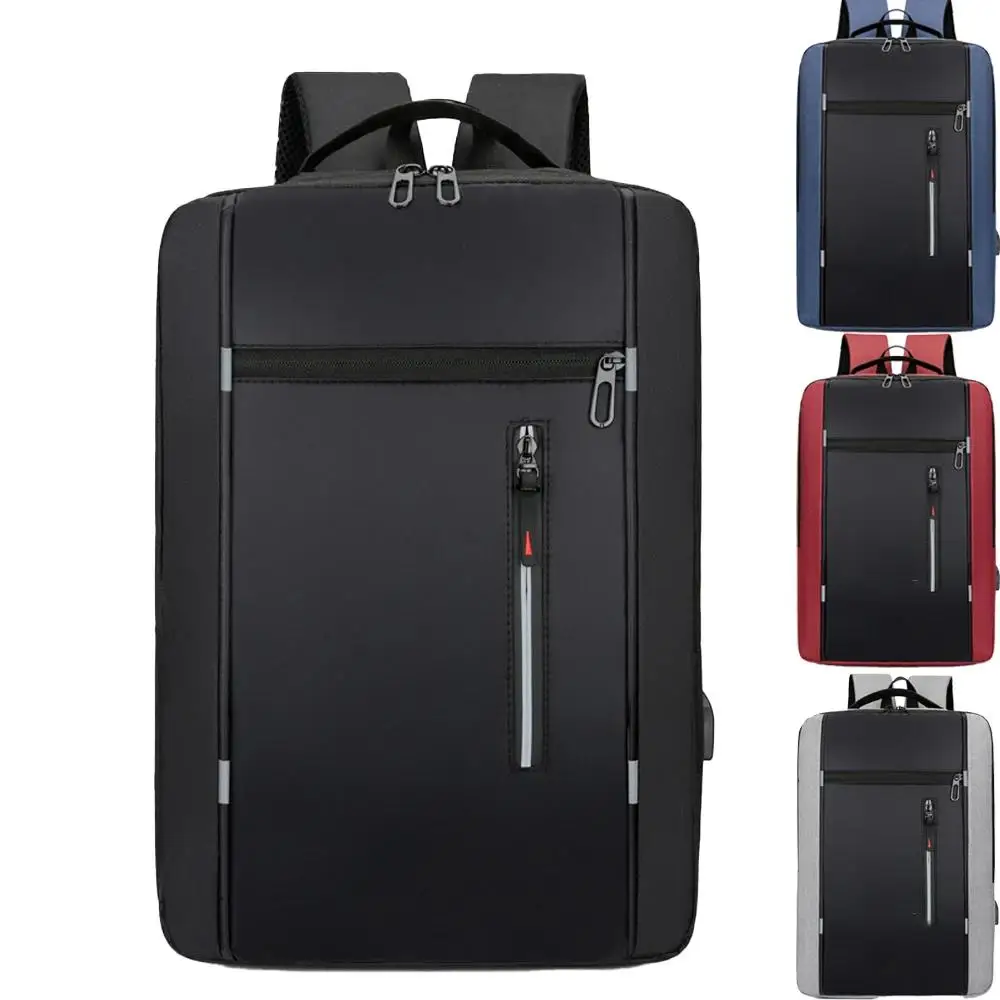 

Minimalist Backpack Men Business Oxford Commuter Bag 15.6" Notebook Laptop Bag Large Capacity Travel Backpacks For Women