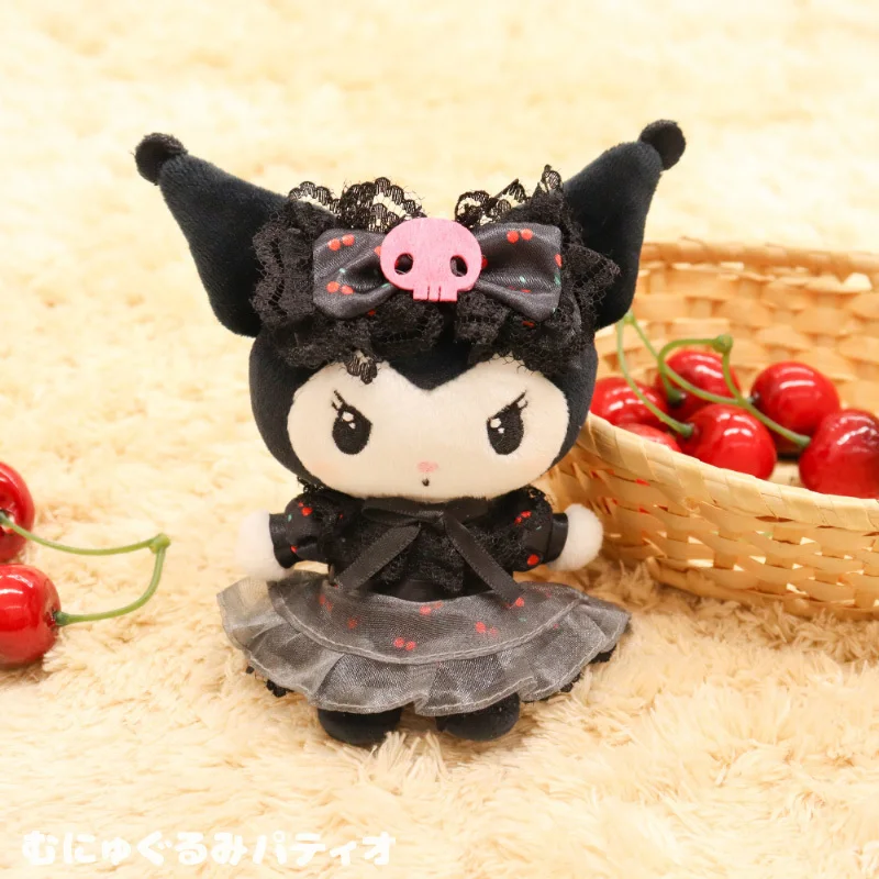 11 см Sanrio Kuromi плюшевая вишня клубника в форме мягкой кавайной детской Подвески с черепом для детского подарка
11 см Sanrio Kuromi плюшевая вишня клубника в форме мягкой кавайной детской Подвески с черепом для детского подарка