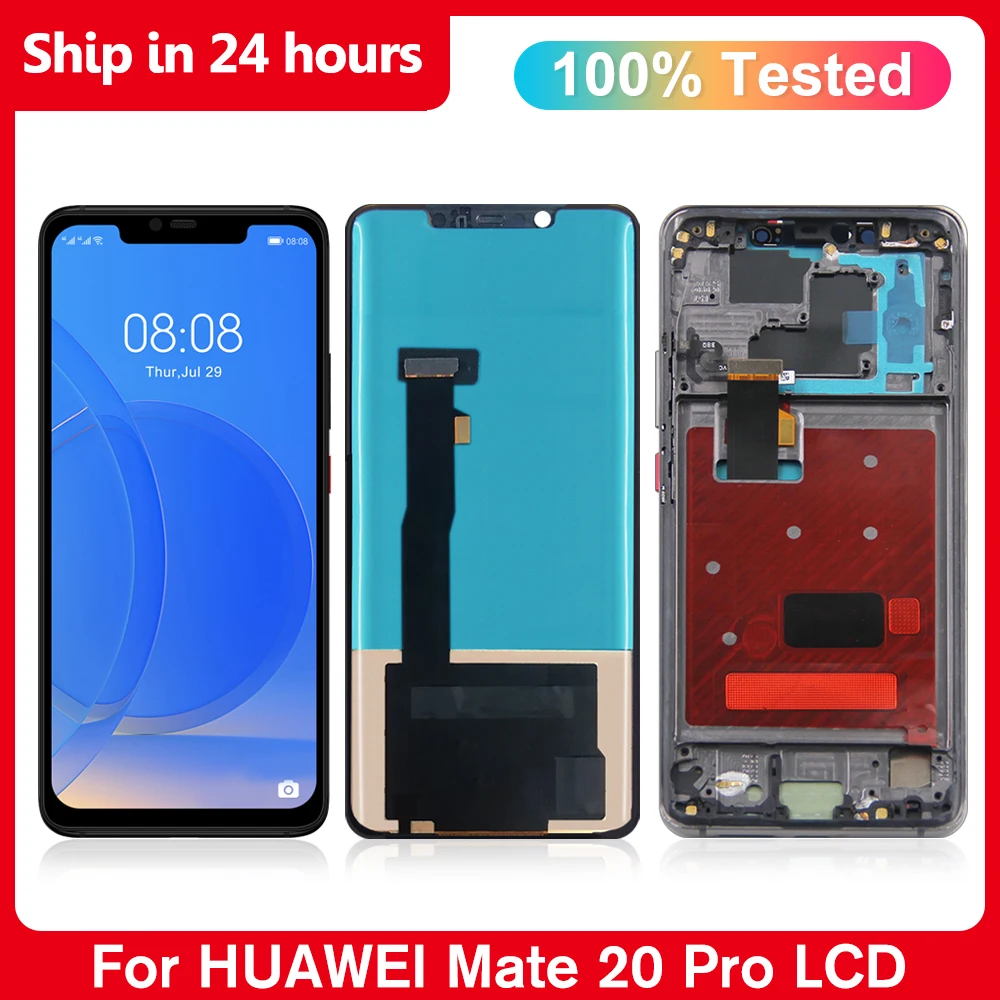 100% Tested High Quality For Huawei Mate 20 Pro LCD Display Touch Screen Digitizer Assembly Replacement For Huawei Mate20pro LCD
100% Tested High Quality For Huawei Mate 20 Pro LCD Display Touch Screen Digitizer Assembly Replacement For Huawei Mate20pro LCD
