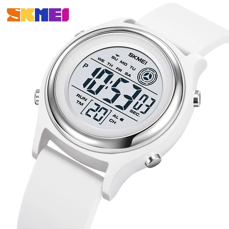 

SKMEI 2094 Shockproof reloj mujer Back Light Display Countdown Digital Watches Women Stopwatch Lady Wristwatch 50M Waterproof