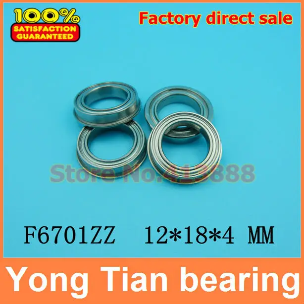 

NBZH Bearingflange Ball Bearings F6701ZZ F6701-2RS Size 12*18*19.5*4*0.8 Mm