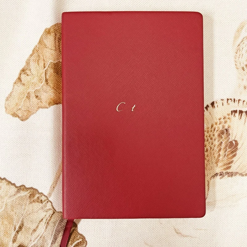 

VPR Red Color Classic CT 146 Size Leather & Quality Paper Carefully Crafted Luxury Notebook Writing Stylish