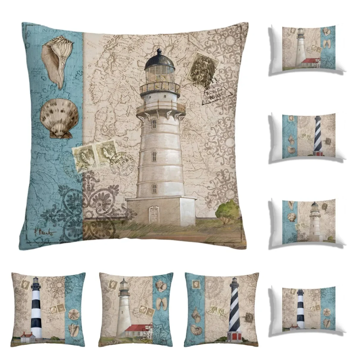 Наволочка плюшевая в виде морского маяков с ракушками, наволочка для дивана для улучшения дома, искусственная кожа 40x40 60x60
Наволочка плюшевая в виде морского маяков с ракушками, наволочка для дивана для улучшения дома, искусственная кожа 40x40 60x60