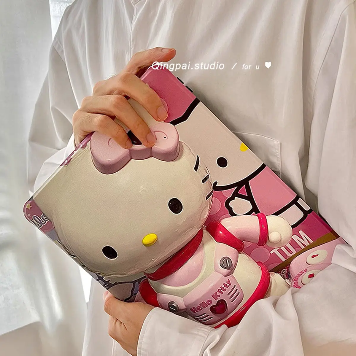 Новинка, Магнитный защитный чехол Sanrio Hello Kitty для Ipad 2021, чехол для Ipad 8, 9, Air3, 4, 5, Mini6, Роскошный чехол для Ipad, телефон с вращением на 360 градусов
Новинка, Магнитный защитный чехол Sanrio Hello Kitty для Ipad 2021, чехол для Ipad 8, 9, Air3, 4, 5, Mini6, Роскошный чехол для Ipad, телефон с вращением на 360 градусов