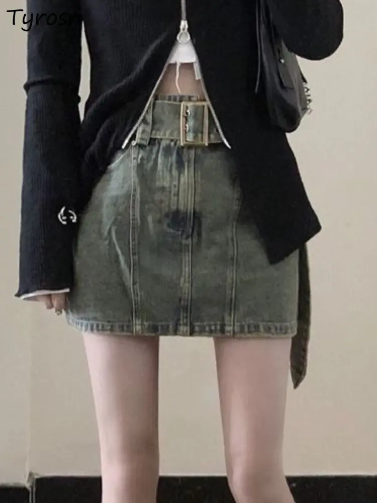 Юбка женская джинсовая в стиле ретро, простая универсальная пикантная однотонная мини-юбка А-силуэта в американском стиле, элегантная повседневная нежная с завышенной талией, на лето
Юбка женская джинсовая в стиле ретро, простая универсальная пикантная однотонная мини-юбка А-силуэта в американском стиле, элегантная повседневная нежная с завышенной талией, на лето