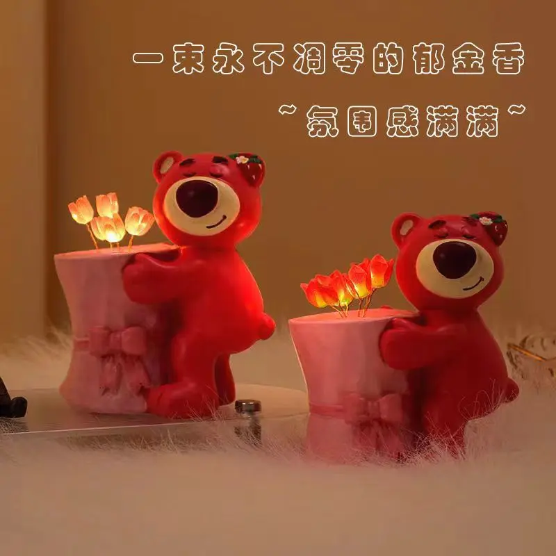 Детский милый Sanrio аниме Ins клубничный Медведь ночник украшение Милая мультяшная Лотта спальня игрушки подарок на день рождения игрушки
Детский милый Sanrio аниме Ins клубничный Медведь ночник украшение Милая мультяшная Лотта спальня игрушки подарок на день рождения игрушки