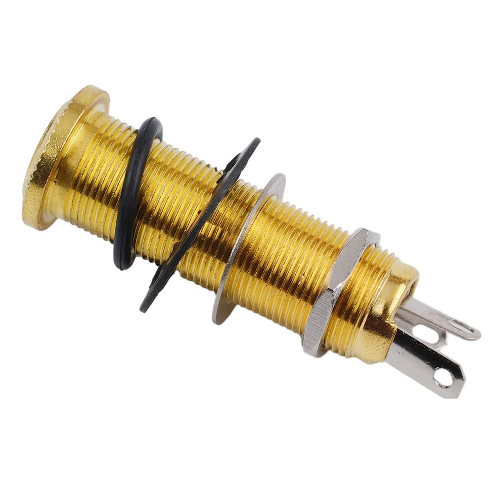 Metal Electric Guitar Bass Parts Stereo Output Input Jack Socket Plug Guitar Accessories 6.35mm 1/4 Inch
Metal Electric Guitar Bass Parts Stereo Output Input Jack Socket Plug Guitar Accessories 6.35mm 1/4 Inch