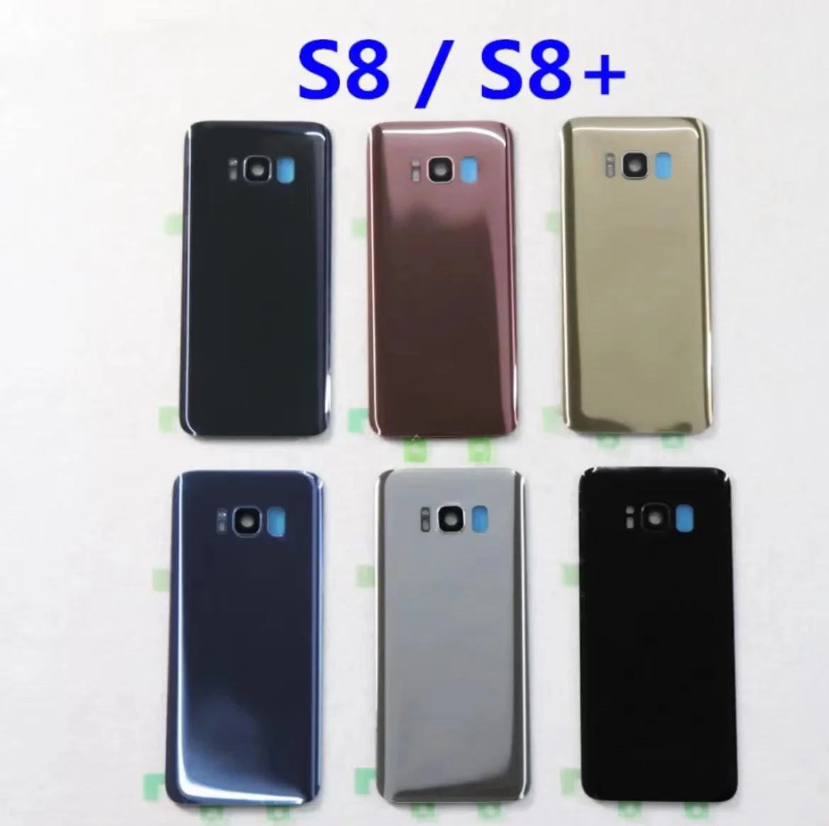 For Samsung Galaxy S8 Plus Cover S8 G950 S8+ G955 G955F S8plus Rear Panel Glass Battery Back Cover Housing Case Parts
For Samsung Galaxy S8 Plus Cover S8 G950 S8+ G955 G955F S8plus Rear Panel Glass Battery Back Cover Housing Case Parts