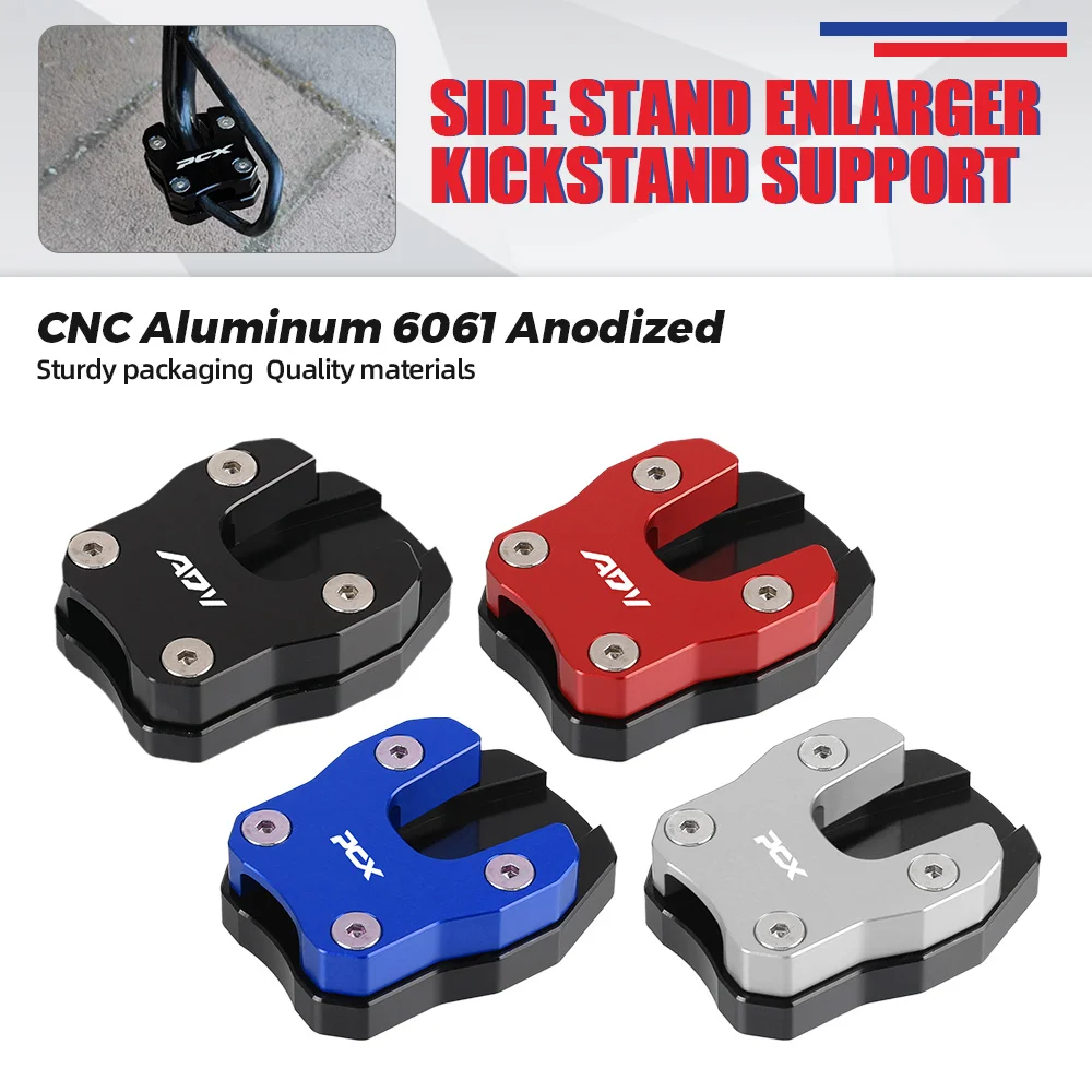 ADV 150 350 Side Stand Pad Plate Kickstand Enlarger Support Extension For HONDA PCX125 PCX 125 PCX150 PCX 150 PCX160 2016 - 2023
ADV 150 350 Side Stand Pad Plate Kickstand Enlarger Support Extension For HONDA PCX125 PCX 125 PCX150 PCX 150 PCX160 2016 - 2023