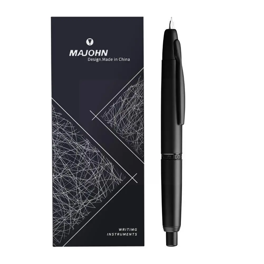 MAJOHN A1 Press Fountain Pen Telescopic Extra Fine Nib Pens Students Business Office Tool Writing Gifts J9C6 
MAJOHN A1 Press Fountain Pen Telescopic Extra Fine Nib Pens Students Business Office Tool Writing Gifts J9C6