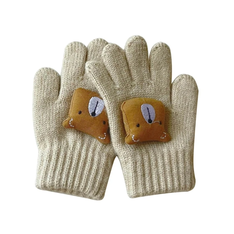 Kids Winter Gloves for Boys Girls Children Warm Wool Lined Gloves Toddler Knitted Mittens for Winter Outdoor Activities H37A
Kids Winter Gloves for Boys Girls Children Warm Wool Lined Gloves Toddler Knitted Mittens for Winter Outdoor Activities H37A