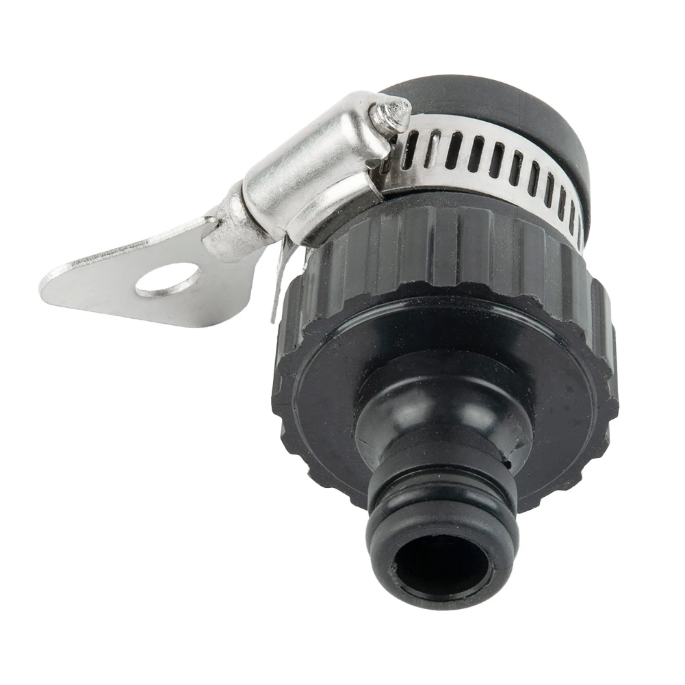 

Garden Tool Tap Connector Leakage Proof Quick Connector Water Tap Adjustable For Connecting Hose Stainless Steel Clip