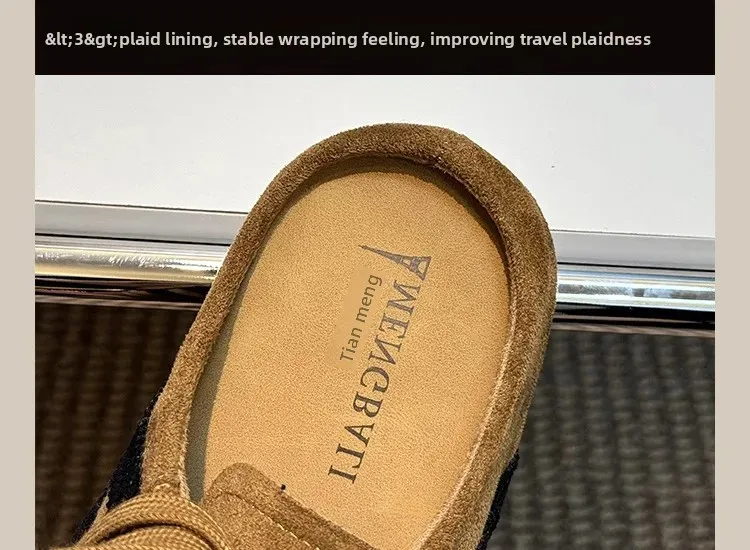 Elegant Women's Slip-On Half Slippers Indoor Outdoor Wear Retro Thick Bottomed Slipper Fashionable Spring Autumn Seasonal Rubber 10 S8c1973256a8c4306af970354f8fd80b8b