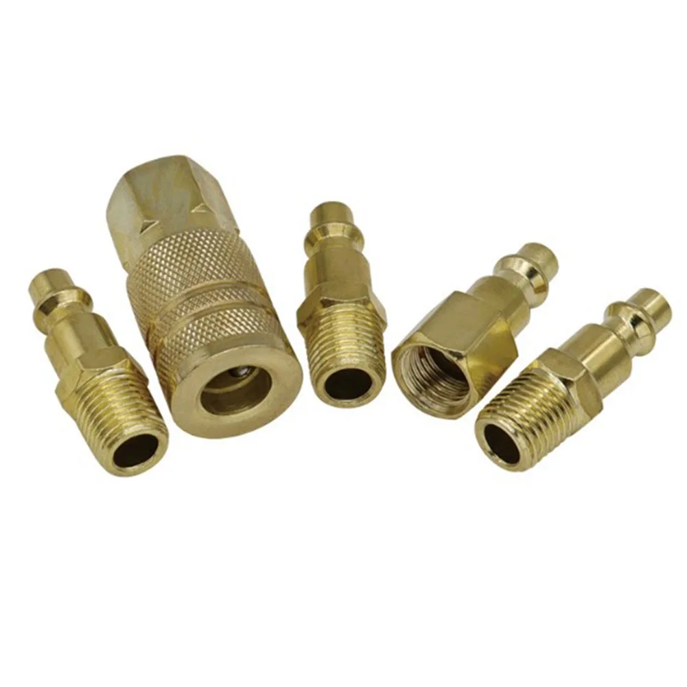 5pcs Air Hose Connector Fittings 1/4NPT Female Tread Quick Coupler NPT Female Thread Connector 1/4 NPT Male Thread Connector
5pcs Air Hose Connector Fittings 1/4NPT Female Tread Quick Coupler NPT Female Thread Connector 1/4 NPT Male Thread Connector
