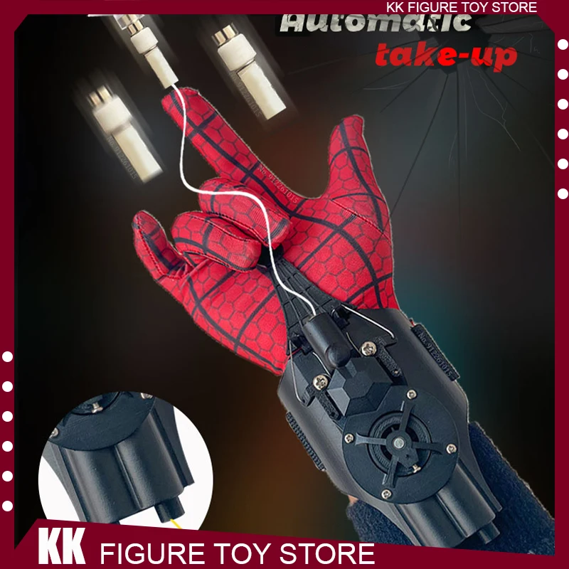 Peripheral Spiderman Automatic Web Shooters anime Figure ML Legends Fully Toys Silk Launcher Rope Device Cosplay Props Toy Gift
Peripheral Spiderman Automatic Web Shooters anime Figure ML Legends Fully Toys Silk Launcher Rope Device Cosplay Props Toy Gift