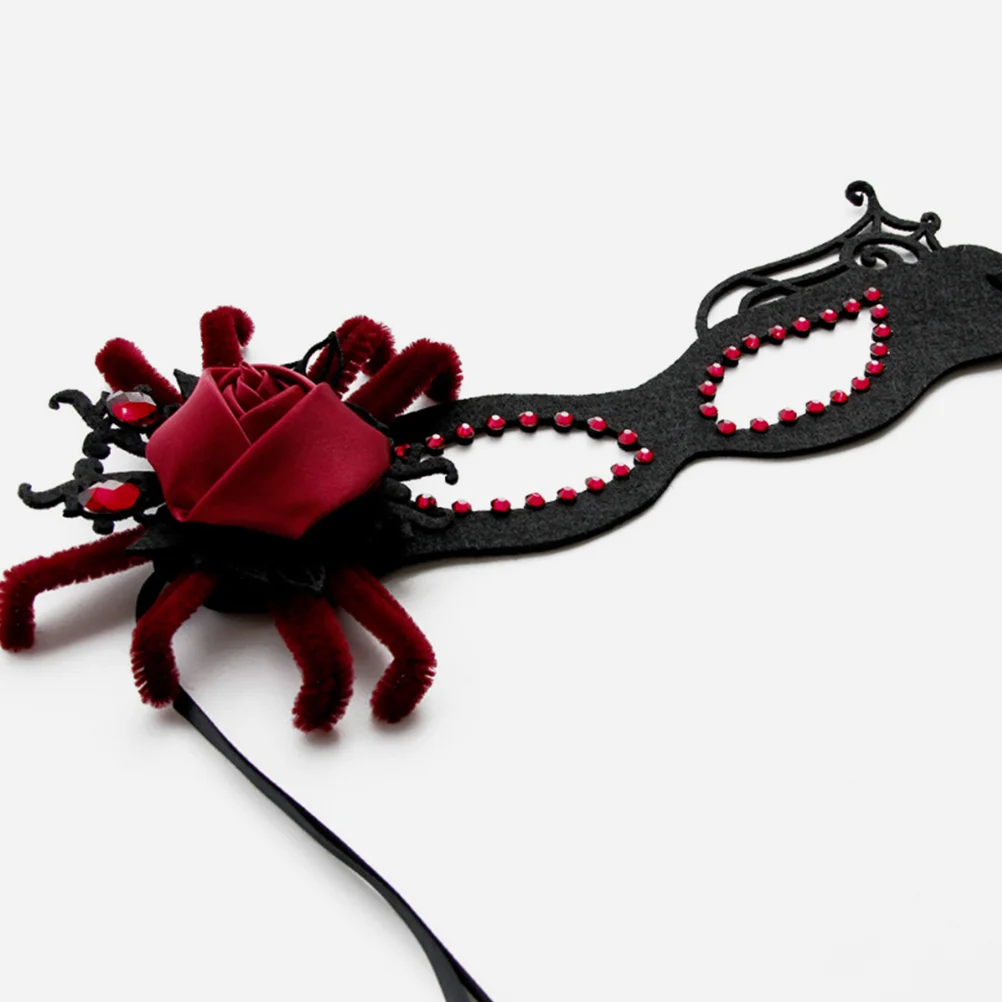 Spider Flower Mask Retro Masquerade Props Necklace Halloween Themed Decor Women Vintage Masks Dancing Party
Spider Flower Mask Retro Masquerade Props Necklace Halloween Themed Decor Women Vintage Masks Dancing Party