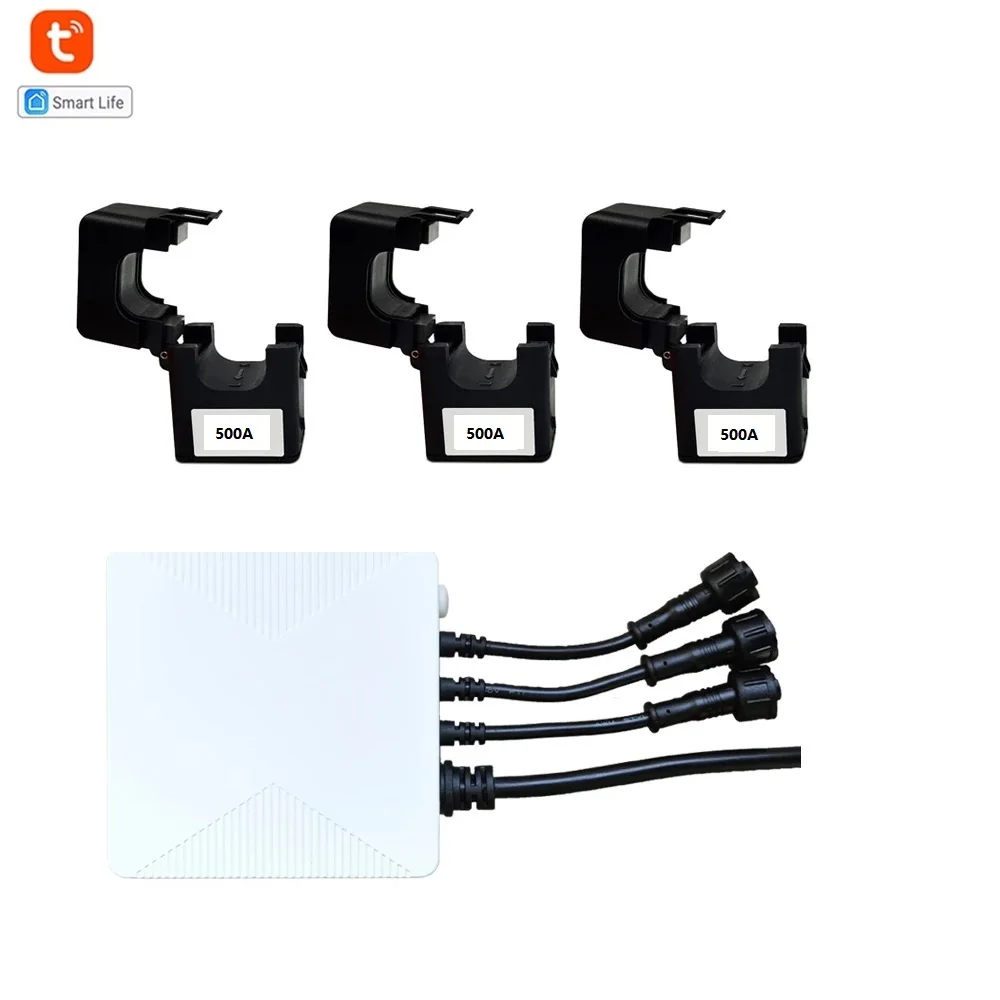 3-Phase Wi-Fi Smart Home Power Monitor Energy Monitoring Device Monitoring Current Transformer Record Power Consumption
3-Phase Wi-Fi Smart Home Power Monitor Energy Monitoring Device Monitoring Current Transformer Record Power Consumption
