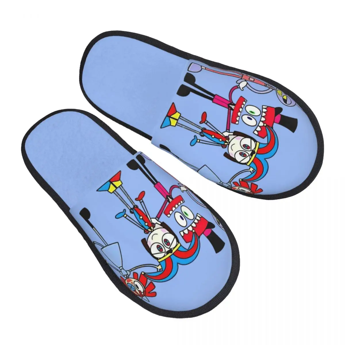 Women The Amazing Digital Circus House Cotton Slippers Bedroom Pomni Jax Cozy Memory Foam Slippers Non-slip
Women The Amazing Digital Circus House Cotton Slippers Bedroom Pomni Jax Cozy Memory Foam Slippers Non-slip