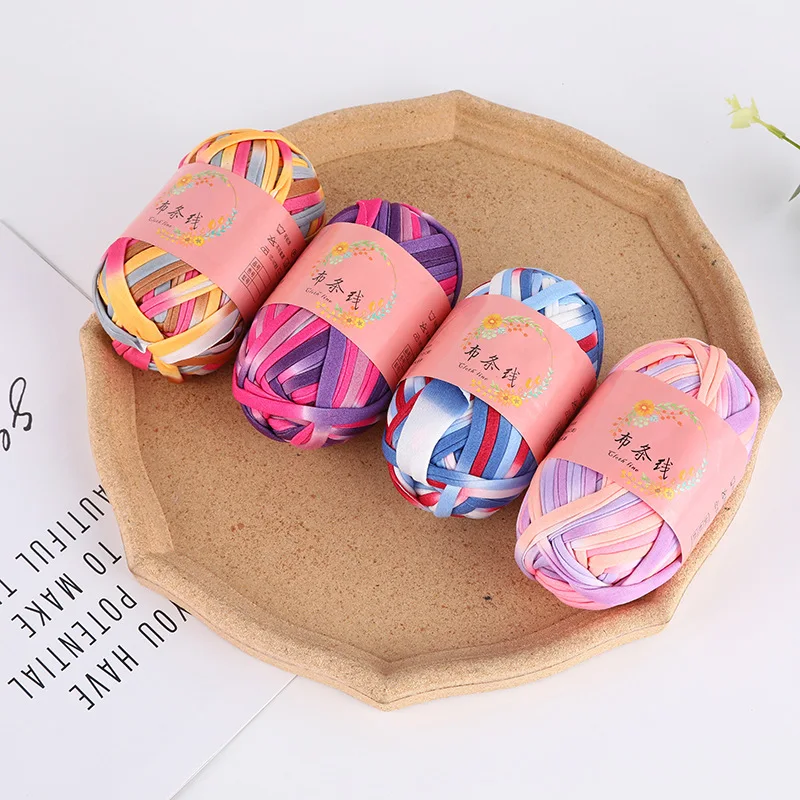 100g/Ball Cloth Thread Line DIY Hand Knitting Yarn Dye Color Crochet for Hand Knitting Bag Cushion Carpet Threads for Knitting
100g/Ball Cloth Thread Line DIY Hand Knitting Yarn Dye Color Crochet for Hand Knitting Bag Cushion Carpet Threads for Knitting