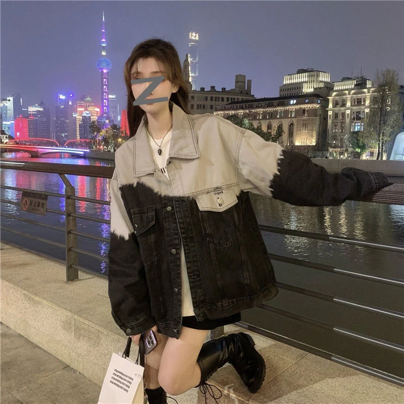 2023 New Cowboy coat girl Short Han Edition High waist spring and autumn thin coat locomotive retro jacket tops 13
2023 New Cowboy coat girl Short Han Edition High waist spring and autumn thin coat locomotive retro jacket tops 13