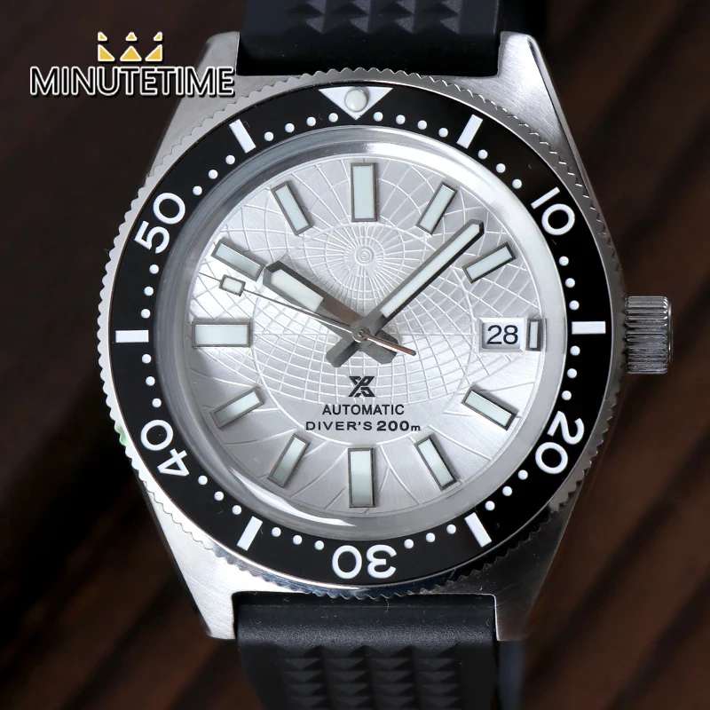 40mm Custom No Logo Watch NH35 Movement Luxury Sapphire Crystal 50meters Waterproof Silver Dial Waffle Strap Automatic Watch
40mm Custom No Logo Watch NH35 Movement Luxury Sapphire Crystal 50meters Waterproof Silver Dial Waffle Strap Automatic Watch