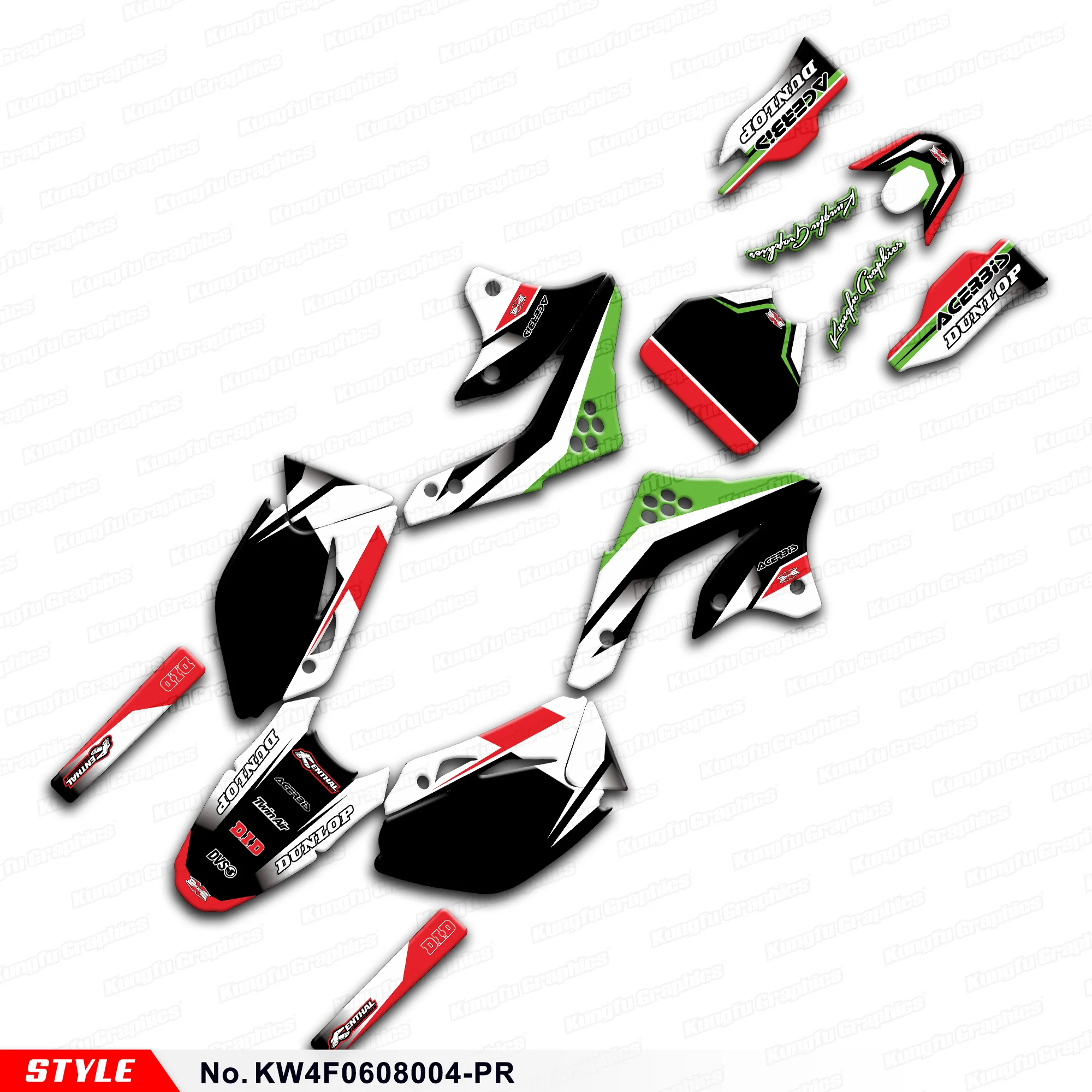 Виниловые наклейки для мотоциклов Kawasaki KX 450F KX450F 2006 2007 2008, KW4F0608004-PR
Виниловые наклейки для мотоциклов Kawasaki KX 450F KX450F 2006 2007 2008, KW4F0608004-PR