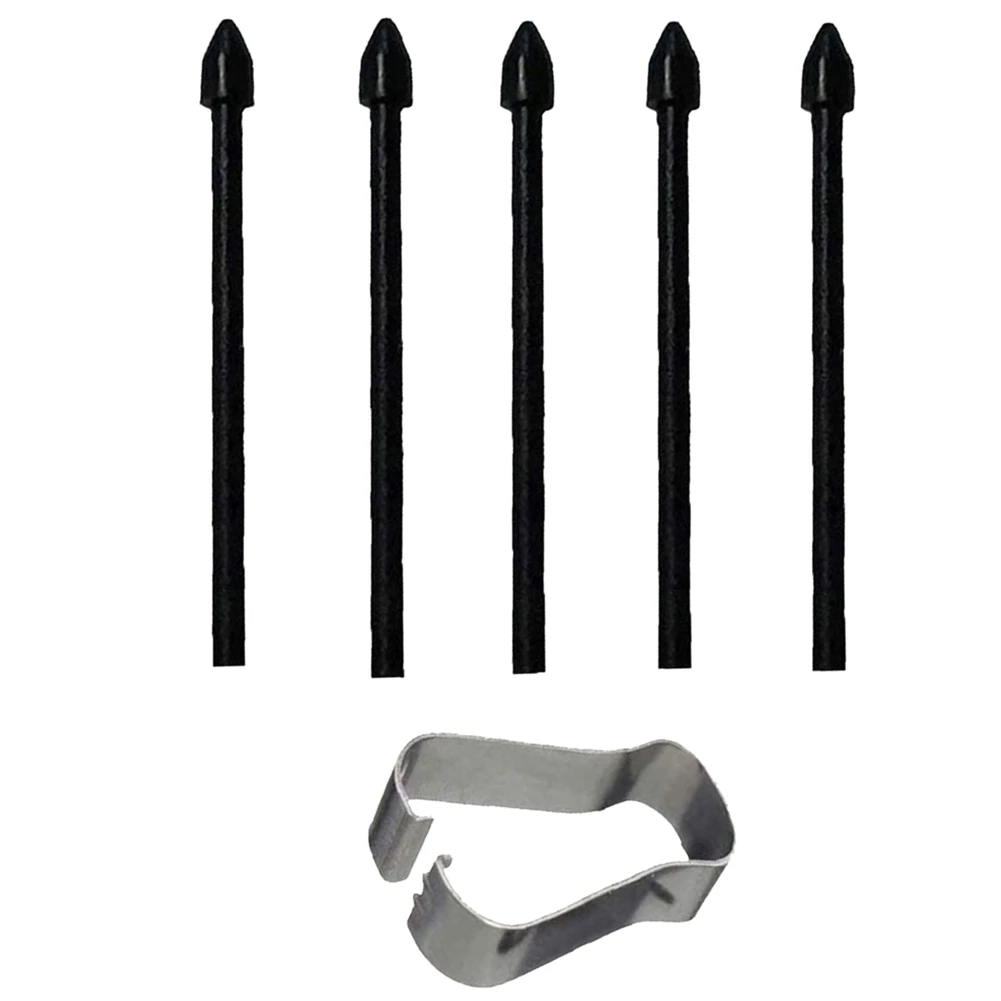 Touch Stylus S Pen Tips Nibs+ Pen Clip for Samsung Tab S7 S7+/S6 Lite/Note10/Note20 Universal Stylus Tip Black
Touch Stylus S Pen Tips Nibs+ Pen Clip for Samsung Tab S7 S7+/S6 Lite/Note10/Note20 Universal Stylus Tip Black