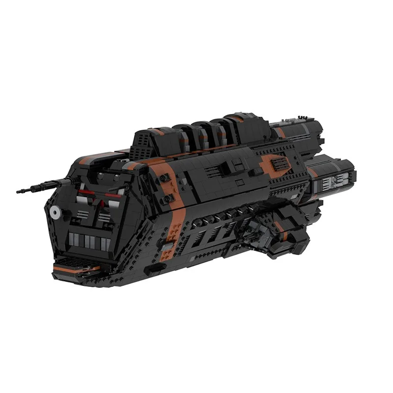 3669PCS MOC Classic Movies Spaceship Building Blocks Frigate Rocinante- Corvette-Class Warsship Model Display Toys Holiday Gifts 3669PCS MOC Classic Movies Spaceship Building Blocks Frigate Rocinante- Corvette-Class Warsship Model Display Toys Holiday Gifts