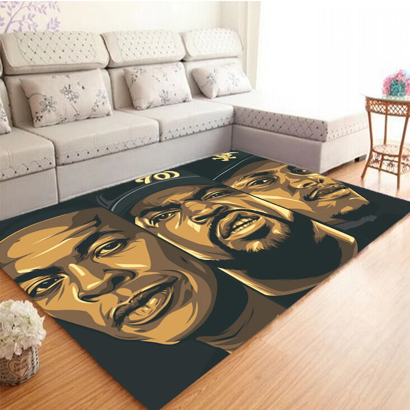 Hip Hop Art Rap Singer Large Carpet Living Room Bedroom Sofa Door Mat Decoration Carpet Children's Non slip Floor Mat
Hip Hop Art Rap Singer Large Carpet Living Room Bedroom Sofa Door Mat Decoration Carpet Children's Non slip Floor Mat