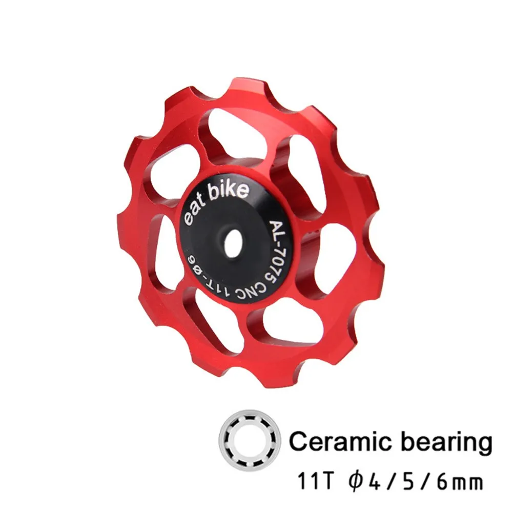 Aluminum Alloy Bicycle Pulley Wheel Ceramic Bearing Bicycle Ceramic Bearing Accessories Pulley Wheel Practical
Aluminum Alloy Bicycle Pulley Wheel Ceramic Bearing Bicycle Ceramic Bearing Accessories Pulley Wheel Practical