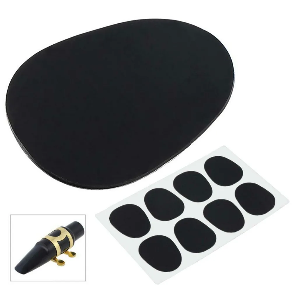 8pcs Sax Mouthpiece Patches Pads Cushions Black For Alto/Tenor Saxophone 0.8mm Rubber Soprano Clarinet Mouthpiece Pads
8pcs Sax Mouthpiece Patches Pads Cushions Black For Alto/Tenor Saxophone 0.8mm Rubber Soprano Clarinet Mouthpiece Pads