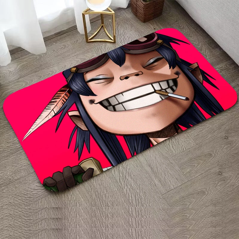 Kitchen and Home Items Gorillaz Mats Bedroom Anime Carpet Entrance Doormat Prayer Mat Living Room Washable Non-slip Kitchen Rug
Kitchen and Home Items Gorillaz Mats Bedroom Anime Carpet Entrance Doormat Prayer Mat Living Room Washable Non-slip Kitchen Rug