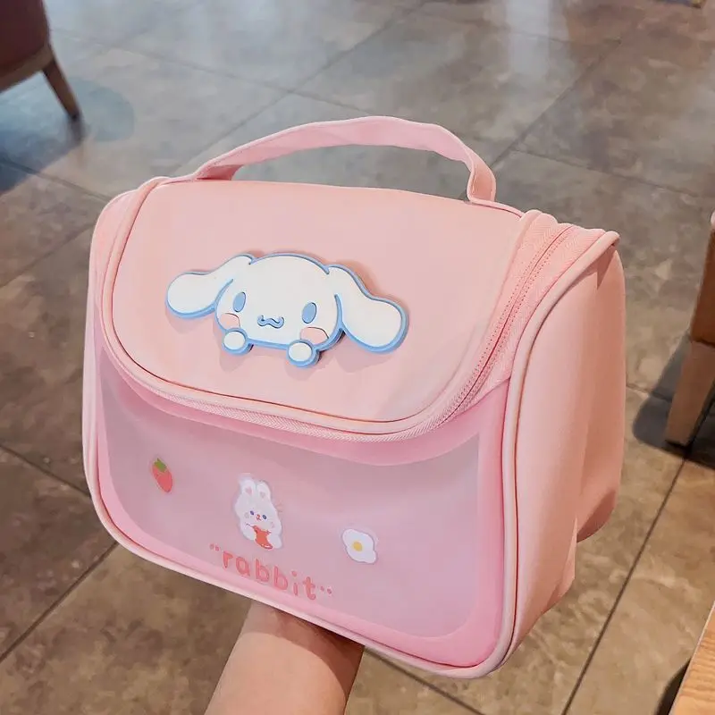 Cinnamoroll Anime Sweet Kawaii Sanrio Large Capacity Makeup Bag Cute Cartoon My Melody Waterproof Wash Storage Case Girls Gifts
Cinnamoroll Anime Sweet Kawaii Sanrio Large Capacity Makeup Bag Cute Cartoon My Melody Waterproof Wash Storage Case Girls Gifts